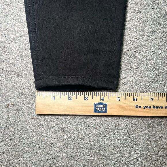 Ayr Jeans Women 29 Black Pants The Skinny Stretch Preppy Classic Capsule Staple - Picture 8 of 9